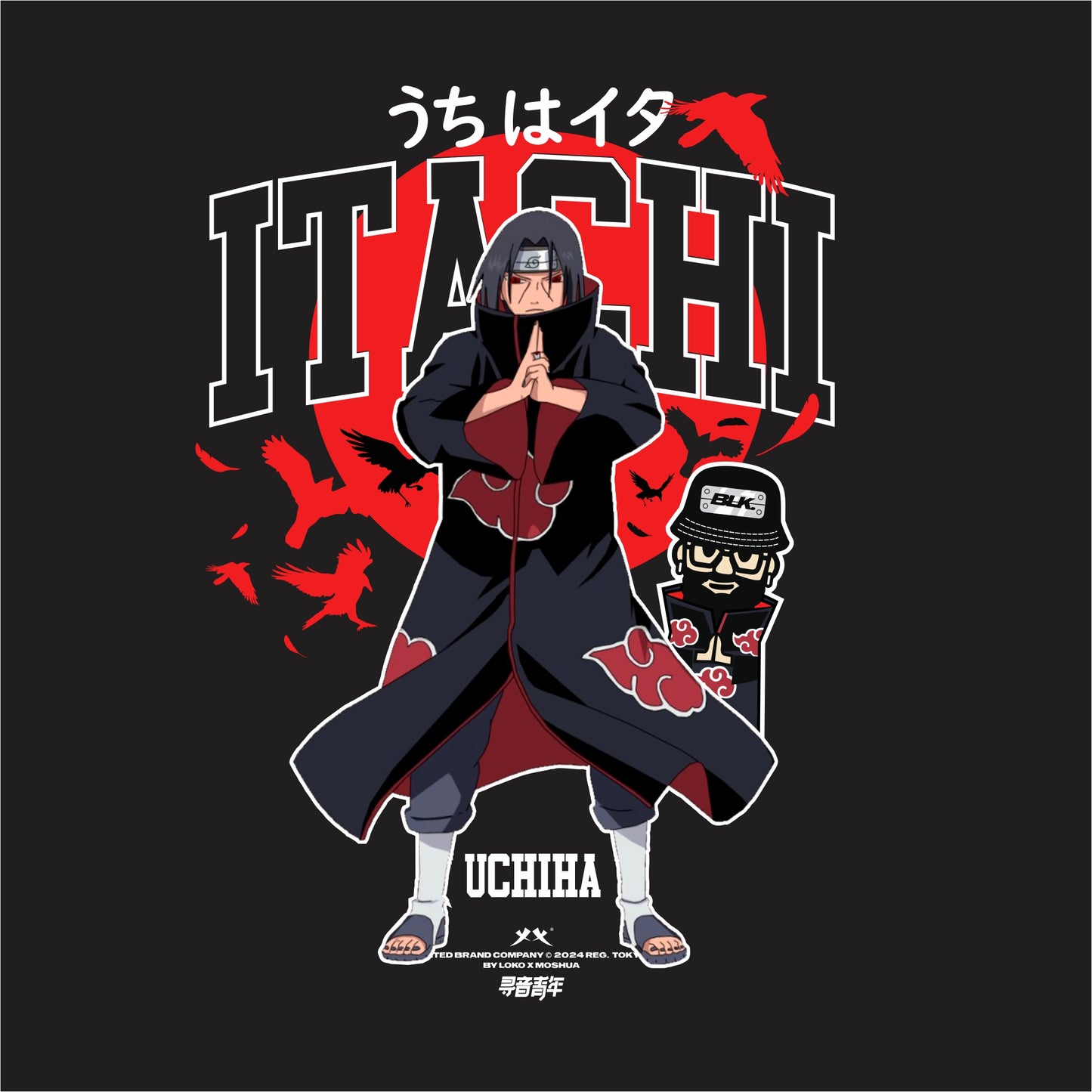 ITACHI OVERSIZE BLACK