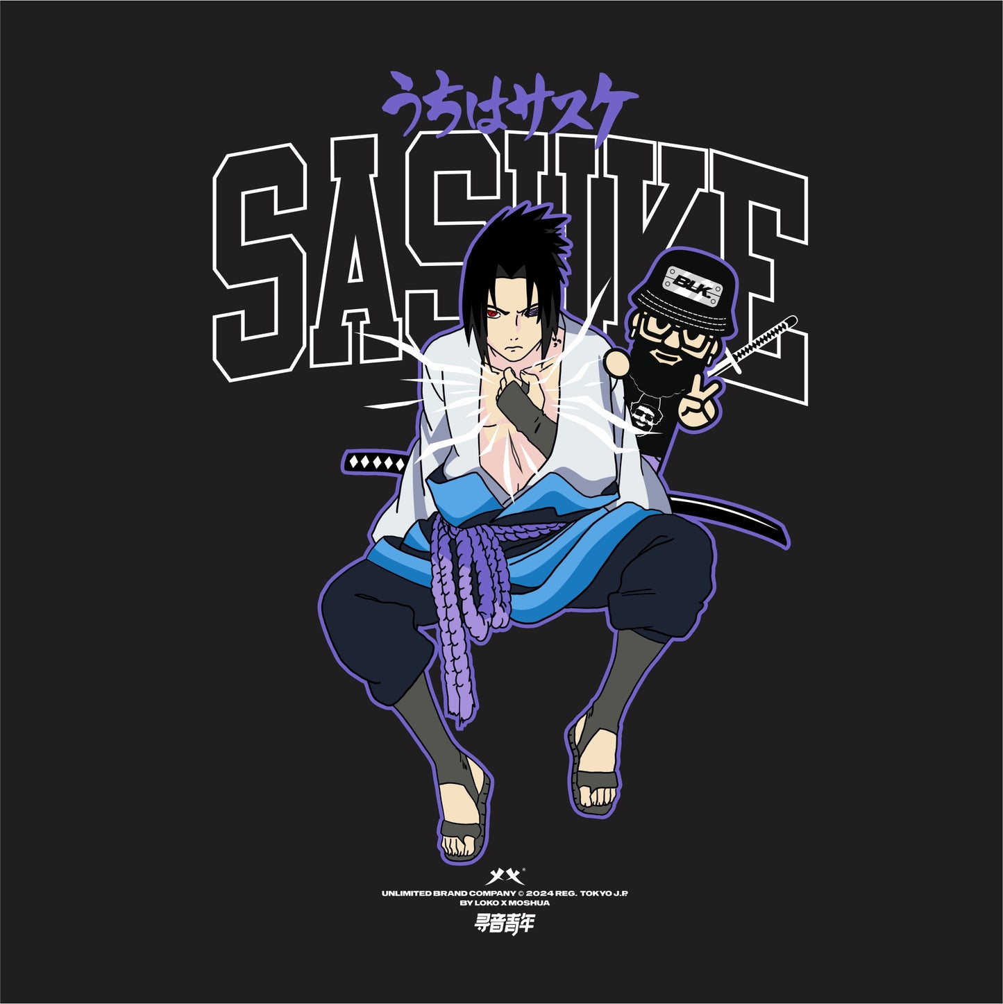 SASUKE OVERSIZE BLACK