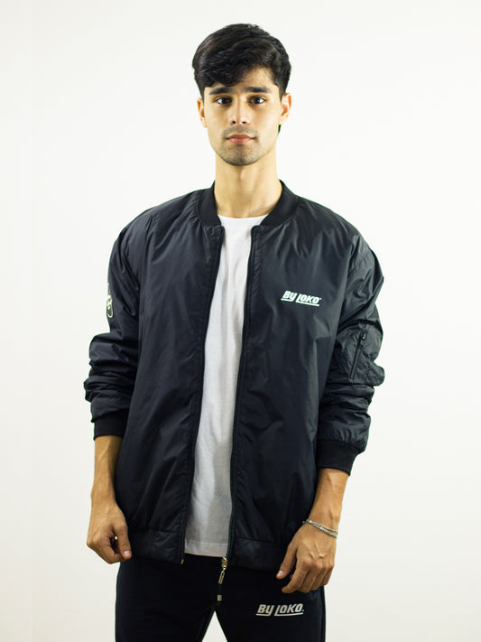 JACKET BOMBER BLACK