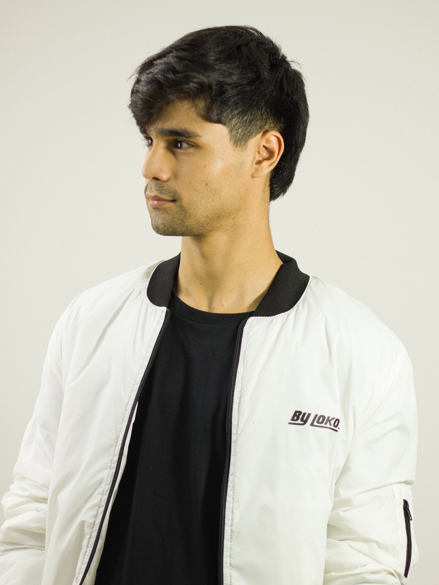 JACKET BOMBER WHITE