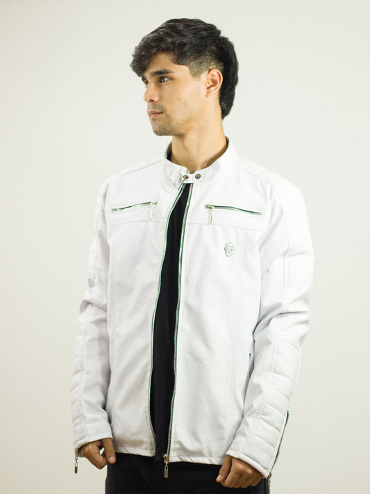 JACKET RIDER WHITE