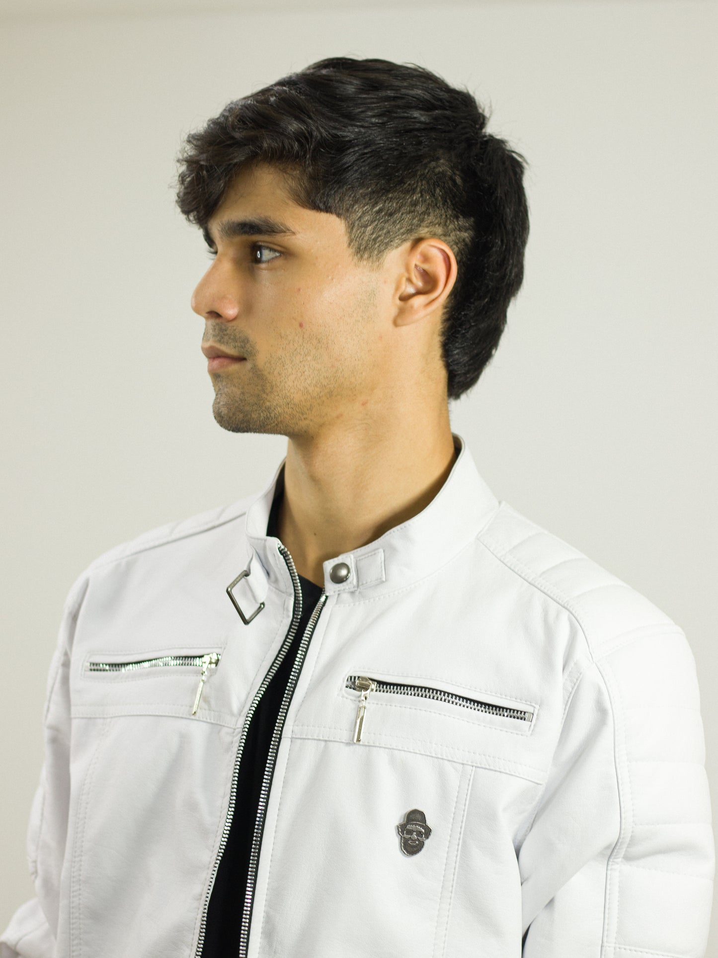 JACKET RIDER WHITE