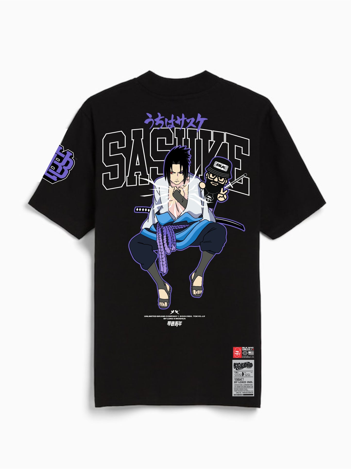 SASUKE OVERSIZE BLACK