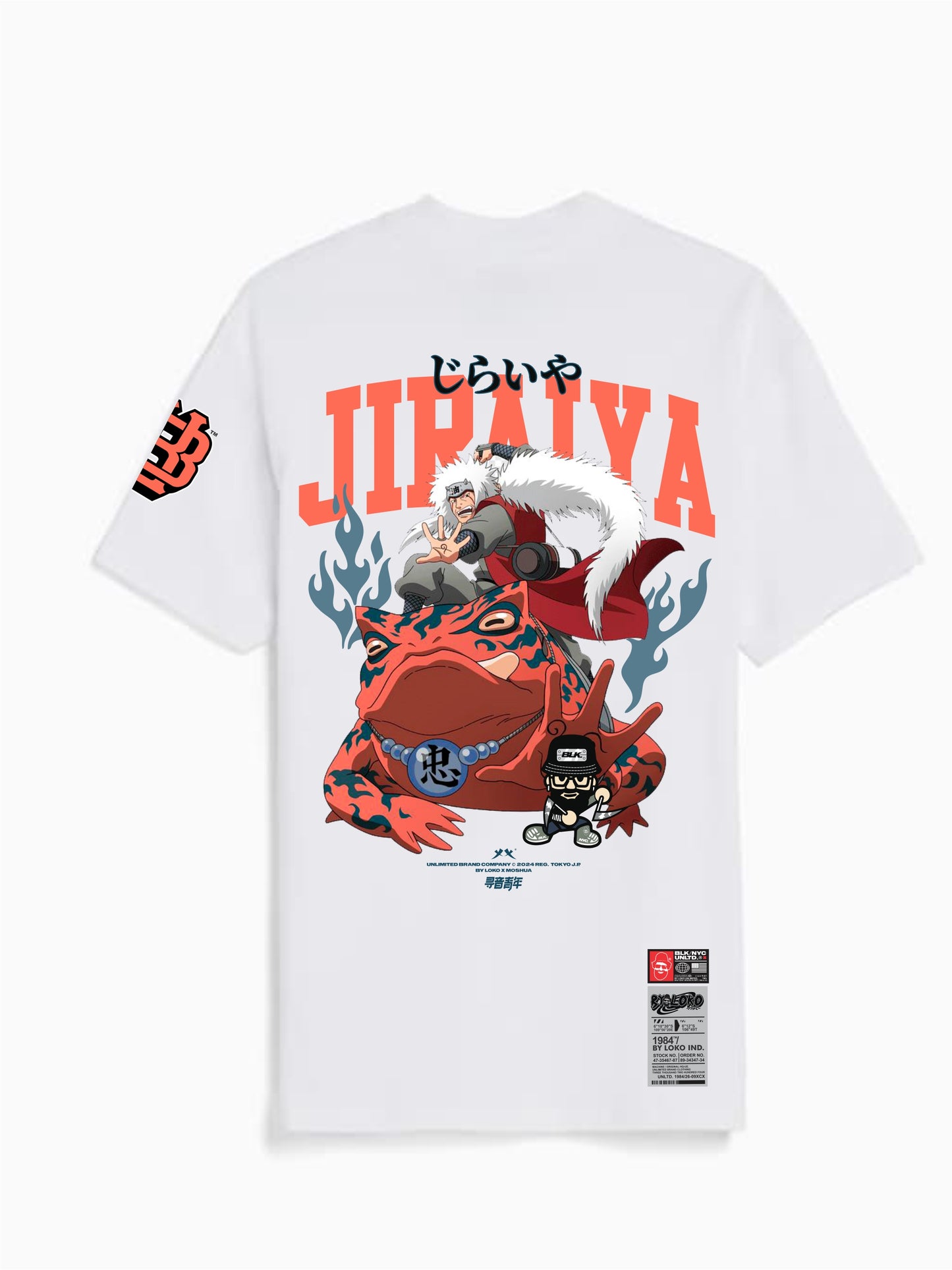 JIRAIYA OVERSIZE WHITE